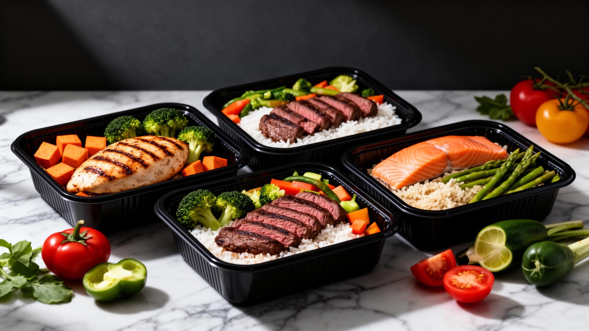 Premium chef-prepared whole-food meals in containers